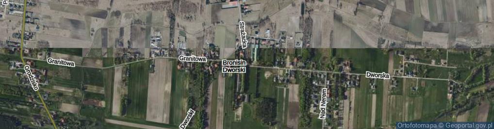 Zdjęcie satelitarne Bronisin Dworski ul.